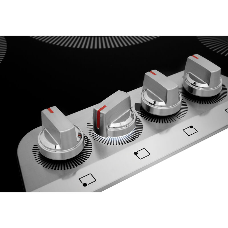 Frigidaire Gallery 30 in. 4-Burner Electric Cooktop with Simmer Burner & Power Burner - Stainless Steel, , hires