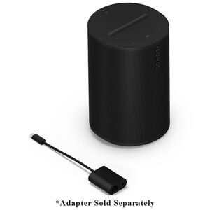 Sonos Era 100 Wireless Compact Home Speaker - Black, Black, hires