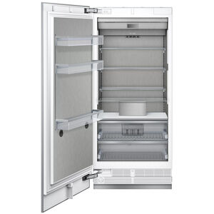 Thermador 36 in. 19.4 cu. ft. Built-in Smart Double-Drawers Upright Freezer with Ice-Maker & Adjustable Shelves - Custom Panel Ready, , hires
