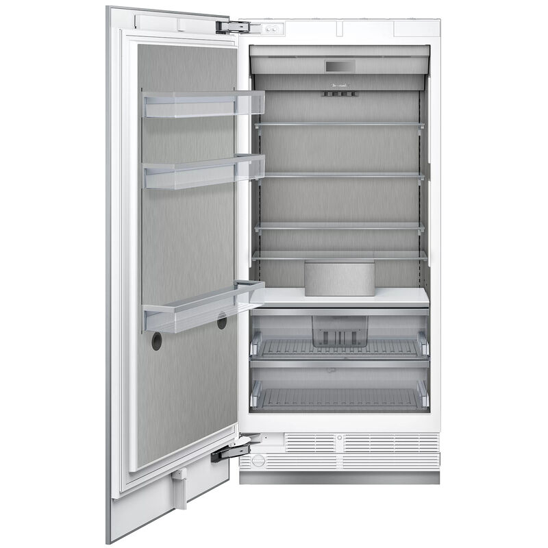 Thermador 36 in. 19.4 cu. ft. Built-in Smart Double-Drawers Upright Freezer with Ice-Maker & Adjustable Shelves - Custom Panel Ready, , hires