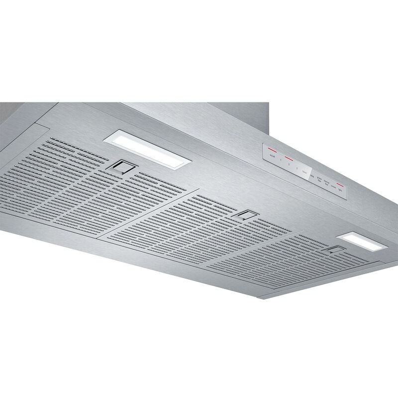 Bosch 500 Series 36 in. Smart Convertible Chimney Style Range Hood with 600 CFM, 4 Fan Speeds & 2 LED Lights - Stainless Steel, , hires