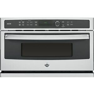 GE Profile Series 30" 1.7 Cu. Ft. Electric Wall Oven with Standard Convection & Manual Clean - Stainless Steel, Stainless Steel, hires