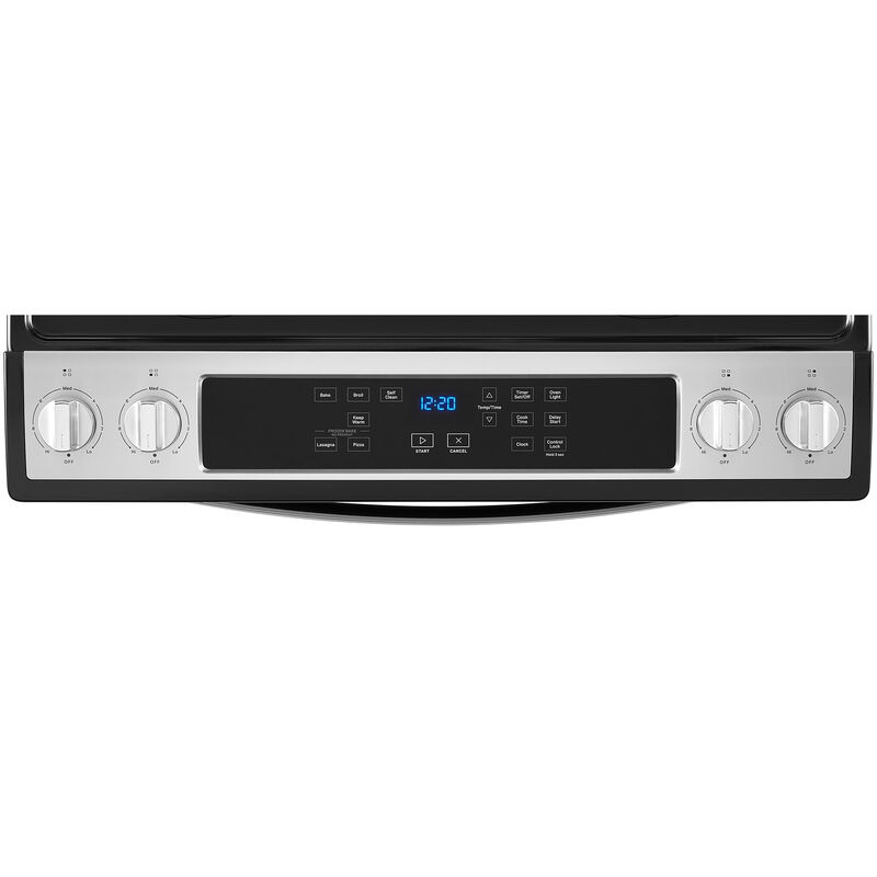 Whirlpool 30 in. 4.8 cu. ft. Electric Range with Coil Burners - Stainless Steel, Stainless Steel, hires