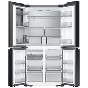 Samsung Bespoke 36 in. 22.5 cu. ft. Smart Counter Depth 4-Door French Door Refrigerator with Internal Water Dispenser - Fingerprint Resistant Stainless Steel, Fingerprint Resistant Stainless, hires