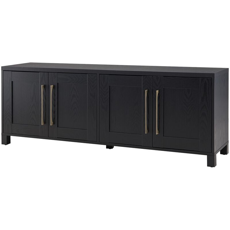 Preston & Cole Daphne 68" Wide TV Stand for TVs up to 75" - Black Grain, , hires