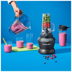 Nutribullet 64 Oz. Variable Speed Countertop Blender with Plastic Jar & Tamper - Matte Black, , hires