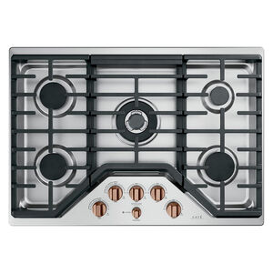 Cafe Cooktop Knob Set - Brushed Copper, , hires