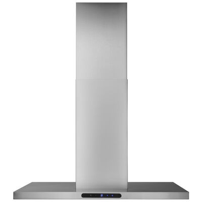 Broan Elite EIT1 Series 36 in. Chimney Style Range Hood with 4 Speed Settings, 640 CFM & 4 LED Lights - Stainless Steel | EIT1366SS