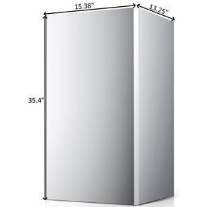 Fotile Extension Duct Cover for EMS9018 Range Hoods - Stainless Steel, , hires