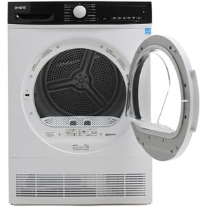 Avanti 24 in. 4.0 cu. ft. Stackable Ventless Electric Dryer with Sanitize Cycle & Sensor Dry - White, , hires