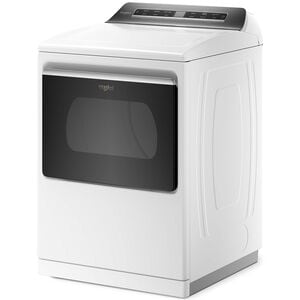 Whirlpool 27 in. 7.4 cu. ft. Smart Gas Dryer with Advanced Moisture Sensing, Sanitize & Steam Cycle - White, White, hires