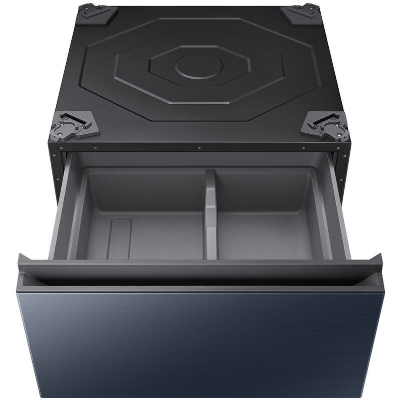 Samsung 27 in. Pedestal for Washers - Brushed Navy, Brushed Navy, hires