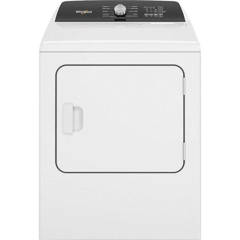 Whirlpool 29 in. 7.0 cu. ft. Electric Dryer with Moisture Sensing Dryer & Steam Cycle - White, , hires