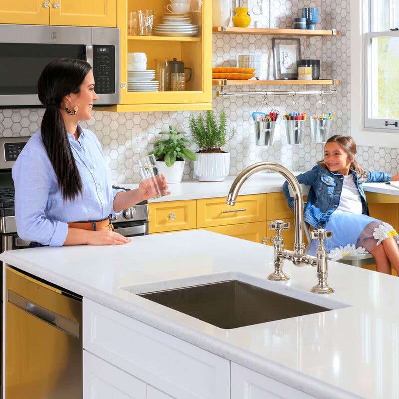 GE 30 in. 6.8 cu. ft. Air Fry True European Convection Double Oven Gas Range with 5 Sealed Burners & Griddle - Stainless Steel, Stainless Steel, hires