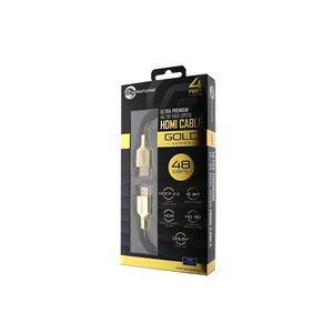 Generations 48.0 Gbps High Speed 4' Gold Series HDMI Cable, , hires