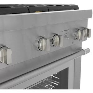 Thermador Pro Harmony Professional Series 30 in. 4.4 cu. ft. True European Convection Dual Fuel Range with 4 Sealed Burners - Stainless Steel, , hires