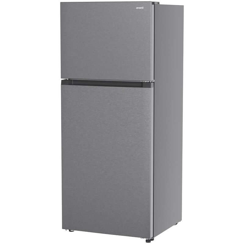 Avanti 28 in. 14.6 cu. ft. Counter Depth Garage-Ready Top Freezer Refrigerator - Stainless Steel, Stainless Steel, hires