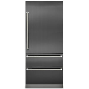 Viking 7 Series Door Panel for Refrigerator - Damascus Gray, , hires
