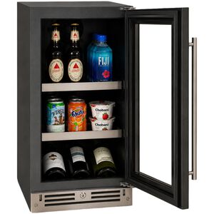 XO 15 in. Built-In/Freestanding 3.3 cu. ft. Compact Beverage Center with Adjustable Shelves & Digital Control - Stainless Steel, , hires
