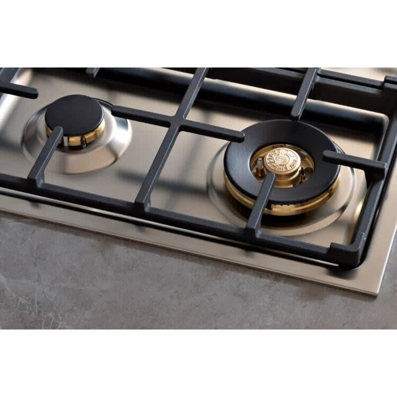 Bertazzoni Master Series 30 in. Gas Cooktop with 4 Sealed Brass Burners - Stainless Steel, , hires