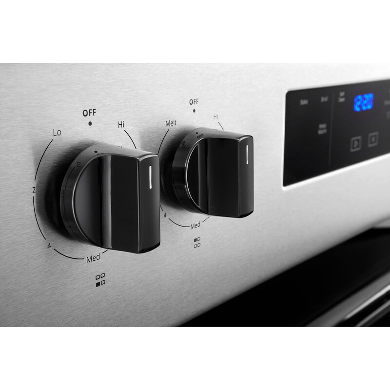 Whirlpool 30 in. 4.8 cu. ft. Electric Range with Coil Burners - Stainless Steel, , hires