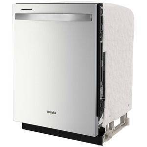 Whirlpool 24 in. Top Control Dishwasher with 50 dBa Sound Level - Fingerprint Resistant Stainless, , hires