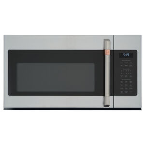 Cafe 30" 1.9 Cu. Ft. Over-the-Range Microwave with 10 Power Levels, 400 CFM & Sensor Cooking Controls - Stainless Steel, , hires