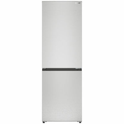 Sharp 24 in. 11.5 cu. ft. Counter Depth Bottom Freezer Refrigerator - Stainless Steel | SJB1255GS