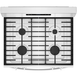 Whirlpool 30 in. 5.1 cu. ft. Gas Range with 4 Sealed Burners - White, , hires