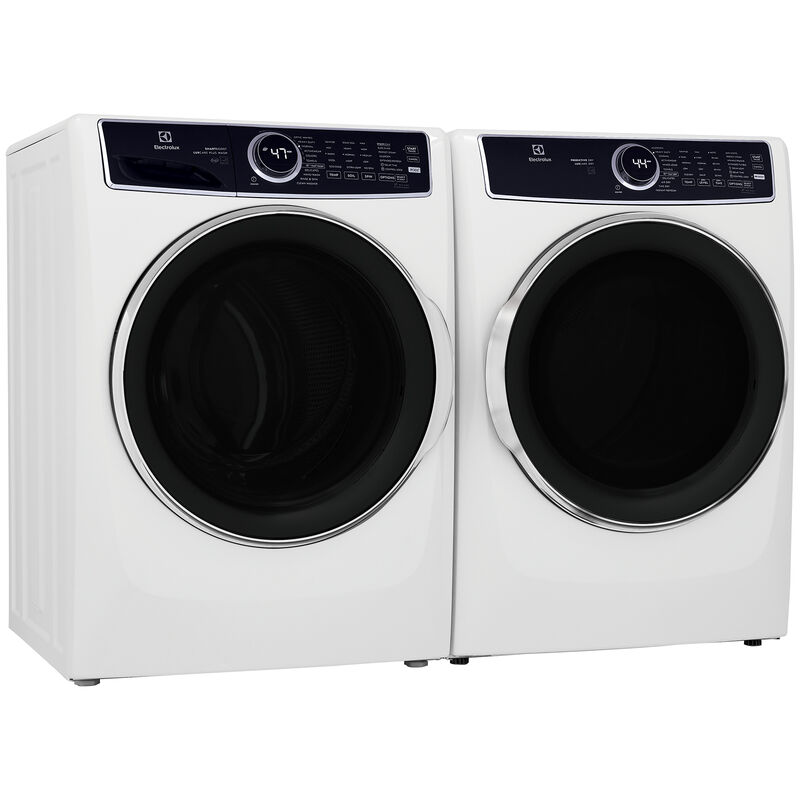 Electrolux 600 Series 27 in. 4.5 cu. ft. Stackable Front Load Washer with Perfect Steam, LuxCare Plus Wash System & SmartBoost -White, White, hires
