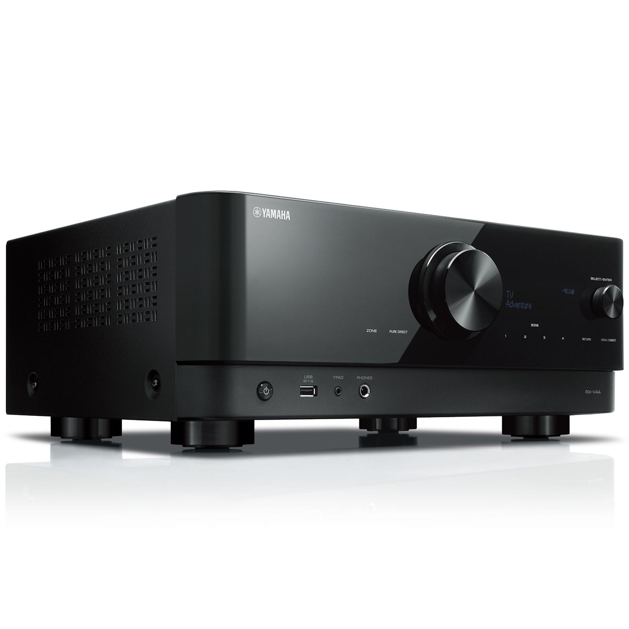 Yamaha RX-V4A 5.2-channel AV Receiver with 8K HDMI and MusicCast