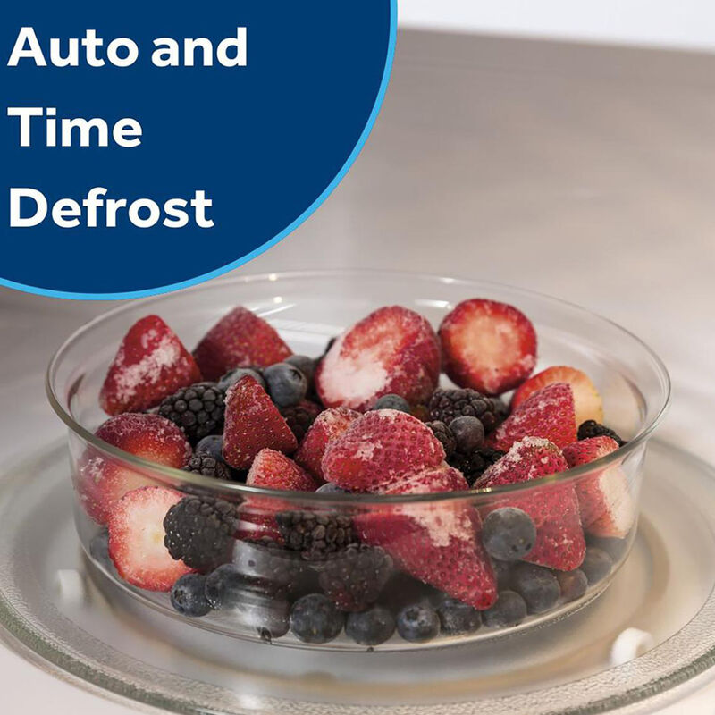 GE Spacemaker 17 in. 0.7 cu. ft. 700W Countertop Microwave - Stainless Steel, Stainless Steel, hires