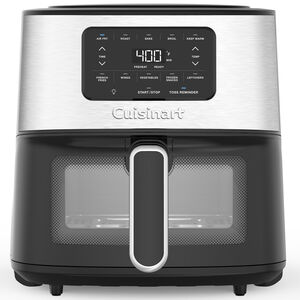 Cuisinart 6-qt Basket Air Fryer - Black Stainless, , hires