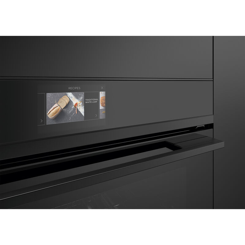Fisher & Paykel Series 9 24 in. 3.0 cu. ft. Electric Smart Wall Oven with Standard Convection & Self Clean - Black, , hires