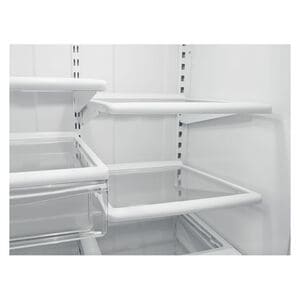 Whirlpool 33 in. 22.1 cu. ft. Bottom Freezer Refrigerator with Ice Maker - White-on-White, White on White, hires