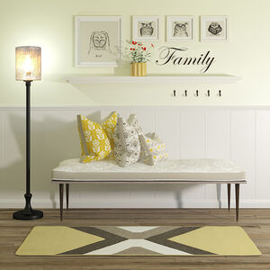 Hudson & Canal Numit Floor Lamp with Mercury Glass, , hires