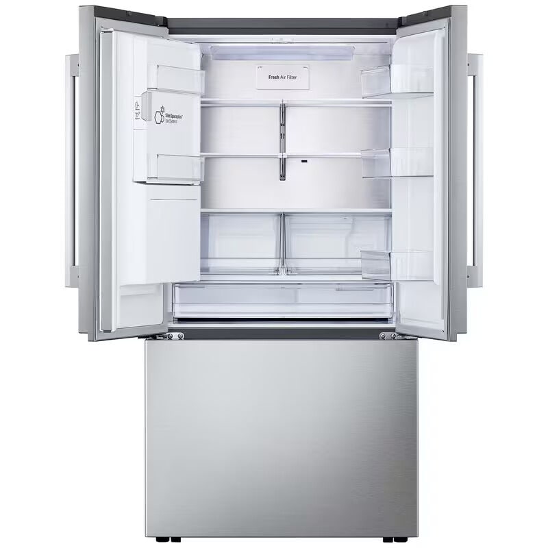 LG 36 in. 23.7 cu. ft. Smart Counter Depth French Door Refrigerator with Ice & Water Dispenser - PrintProof Stainless Steel, , hires