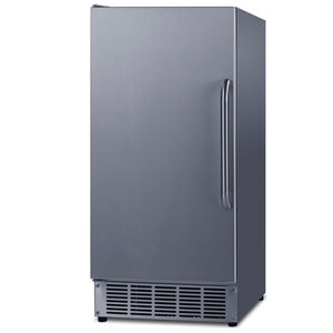 Summit 15 in. Built-In Undercounter Commercial-Use Ice Maker with 25 lb. Ice Storage, Auto-Defrost & Digital Control - Stainless Steel, , hires