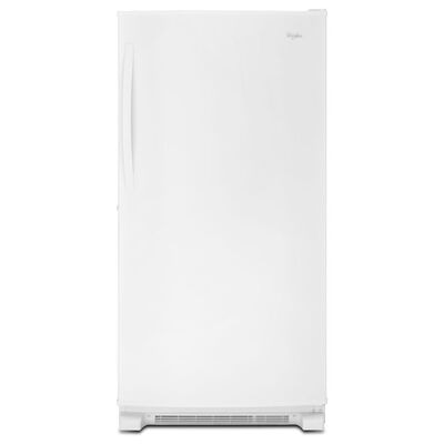 Whirlpool 34 in. 20 cu. ft. Upright Freezer with Temperature Alarm- White | WZF79R20DW