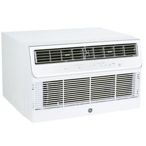 GE 10,000 BTU 115V Smart Energy Star Through-the-Wall Air Conditioner with 3 Fan Speeds, Sleep Mode & Remote Control - White, , hires