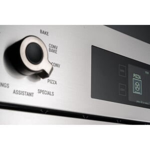 Bertazzoni Professional Series 30 in. 8.2 cu. ft. Top Control Electric Double Wall Oven with Dual Convection - Stainless Steel, , hires