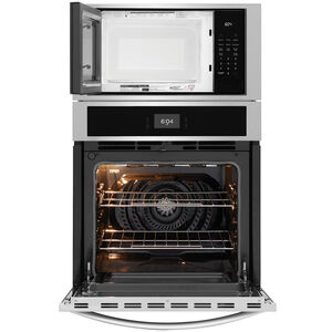 Frigidaire 27 in. 5.4 cu. ft. Electric Microwave/Wall Oven Combo with Standard Convection - Stainless Steel, Stainless Steel, hires