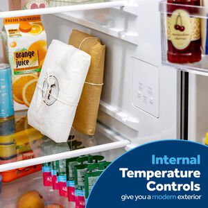 GE 36 in. 27.9 cu. ft. Side-by-Side Refrigerator with Ice & Water Dispenser - Fingerprint Resistant Stainless, , hires