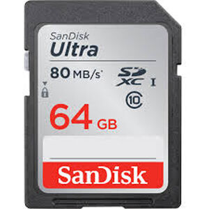 SanDisk 64GB Ultra UHS-I SDXC Memory Card (Class 10), , hires