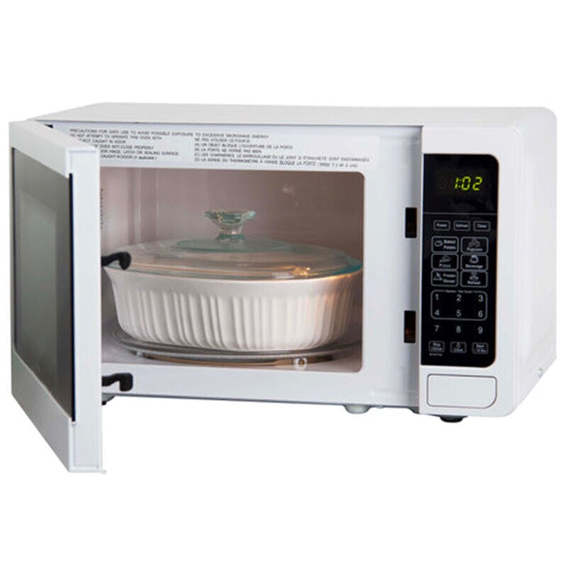 Avanti 18 in. 0.7 cu.ft Countertop Microwave with 10 Power Levels - White