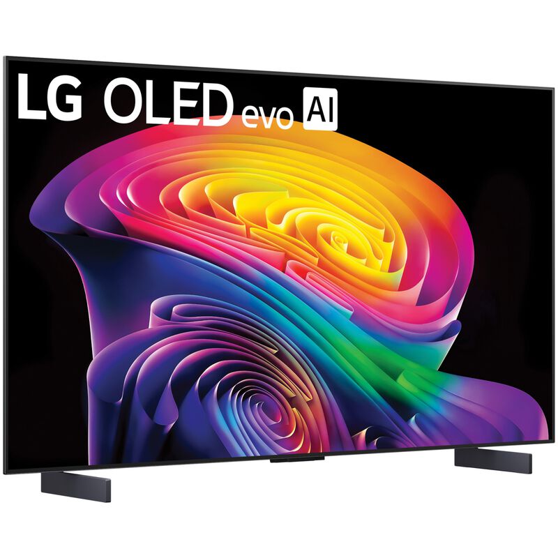 LG - 42" Class C6 Series OLED evo AI 4K UHD Smart webOS TV, , hires