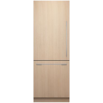 Fisher & Paykel Series 11 30 in. 15.9 cu. ft. Built-In Smart Counter Depth Bottom Freezer Refrigerator with Internal Water Dispenser - Custom Panel Ready | RS3084WLUE1