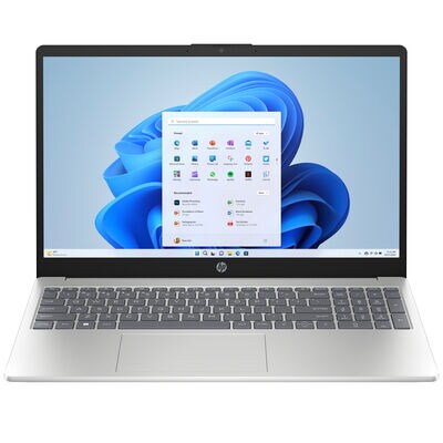 HP 15.6 in. Notebook with Intel Core Ultra 7 155H, 1.4 GHz CPU, Intel Arc GPU, 16 GB RAM, 512 GB SSD & Windows 11 Home - Silver | 15-FD1447NR