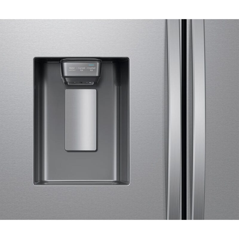 Samsung 36 in. 25 cu. ft. Smart Counter Depth French Door Refrigerator with Ice & Water Dispenser - Fingerprint Resistant Stainless, , hires