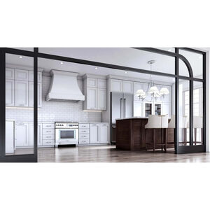 XO 36 in. Convertible Standard Style Range Hood with 600 CFM, 3 Fan Speeds & 2 LED Lights - Stainless Steel, , hires
